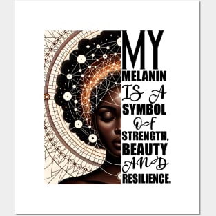 Melanin Afrocentric Gift Posters and Art